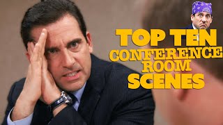 Top 10 Conference Room Scenes from The Office | Comedy Bites