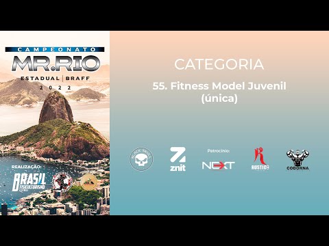 Mr. Rio 2022 - 55. Fitness Model Juvenil (única)