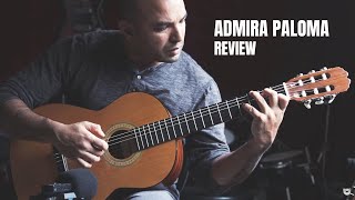 Video thumbnail for Admira Paloma Classical Guitar Review by David's Music Channel