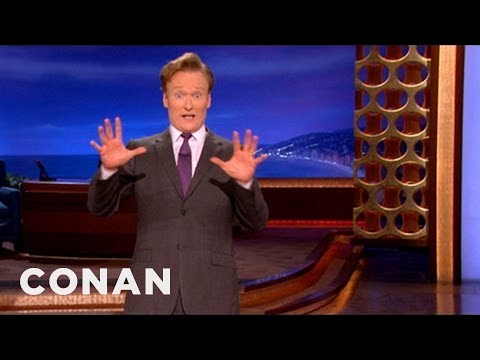 CONAN Monologue 10/15/12 | CONAN on TBS