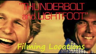 Thunderbolt and Lightfoot 1974 ( FILMING LOCATION )  Clint Eastwood Jeff Bridges