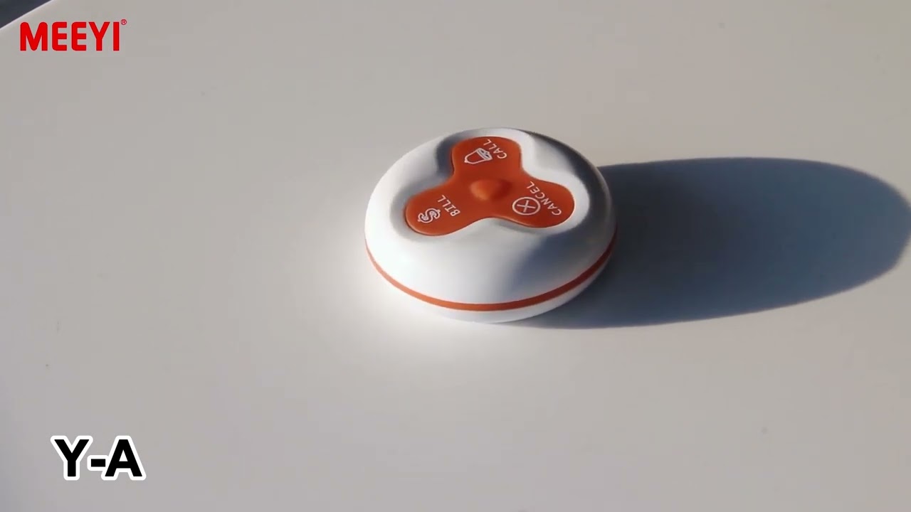 Y-A3-WR Wireless Call Button for Restaurant Waiter Call System