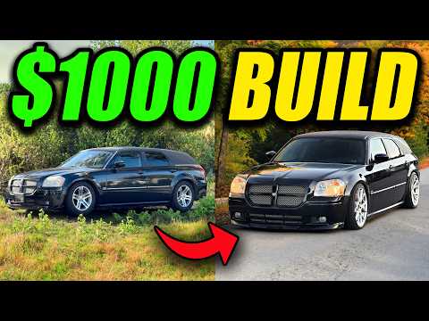 Transforming a GOTH Dodge Magnum RT Under $1,000... (Budget Build)