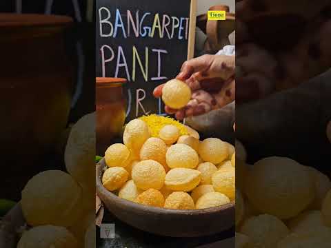 Bangarpet pani puri 🔥 #foodzeee