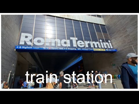 Roma Termini  Train Station #explore