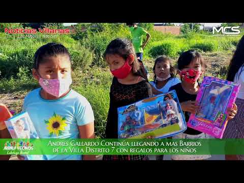 ENTREGA DE REGALOS PARA LOS NIÑOS DEL BARRIO SAN JUAN DEL ESTE D-7