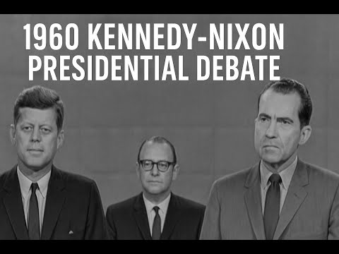 1960 Kennedy-Nixon Presidential Debate (Part |) – First Televised Debate in U.S. History