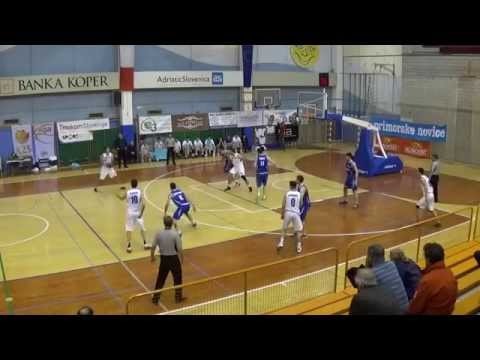 KK Portorož vs KK Rogaška highlights 18.03.2015
