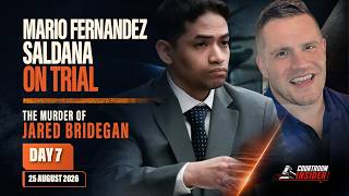 WATCH LIVE | Mario Fernandez Saldana trial day 7: The murder of Jared Bridegan