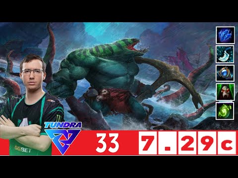 [DOTA 2] TUNDRA.33 the TIDEHUNTER [OFFLANE] [7.29C]