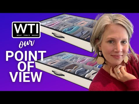 Woffit Under Bed Shoe Storage Organizer - WTI product video review