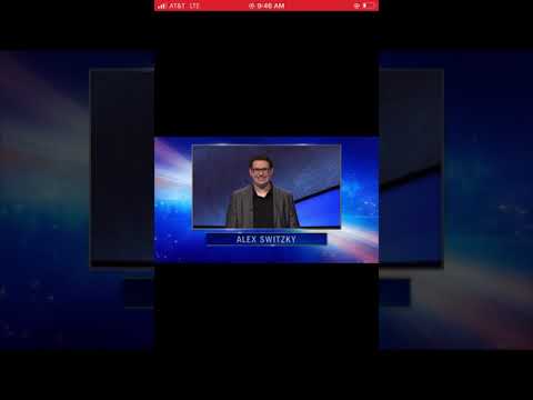 Jeopardy #8257 intro Kevin Walsh Day 4