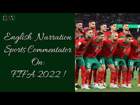 BERNARD CAMPBELL English Sports Commentator Voiceovers - FIFA 2022.