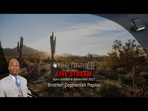 2022-0904PM - Brother Zephaniah Papiso - Let All Things Be Done Decently And In Order