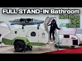 Teardrop Trailer with FULL STAND-IN Bathroom + Fits in a Garage! | 2023 Beway Camper RV