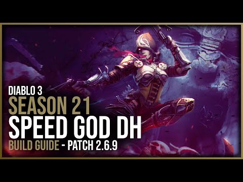 Diablo 3 - Speed Farming GOD Demon Hunter Build Guide - Patch 2.6.9 Season 21