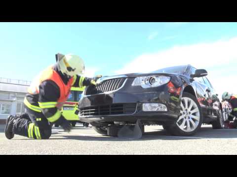 Orlický.net: Simulovaný zásah hasičů Škoda Auto