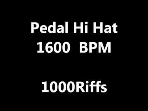Pedal Hi Hat Metronome : 1600 BPM - Beats Per Minute