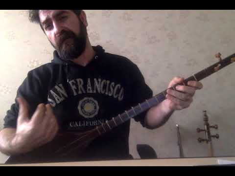 Kurdish tanbur lessons part 2 by Redi mesho