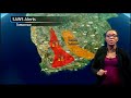 Weather Report 22 October 2017