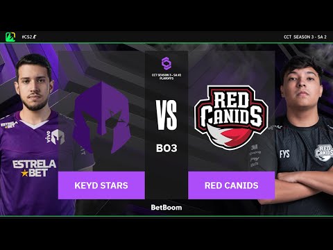 CCT3 Series 2 SA | Keyd Stars vs RED Canids | Oitavas de Final | CS2