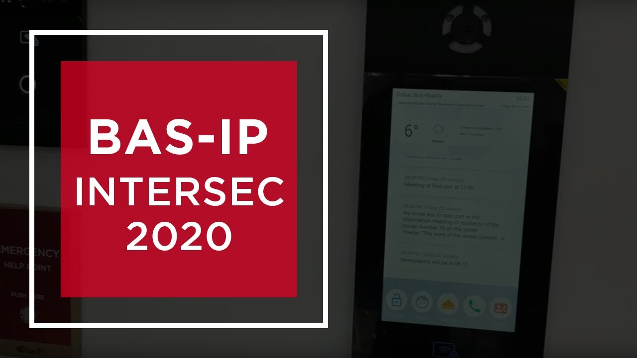 BAS-IP на Intersec 2020