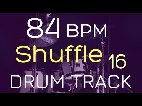 Shuffle - 84 BPM - DRUM TRACK