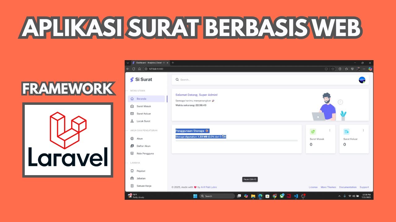 Web Development - Aplikasi Surat Berbasis Web - 2