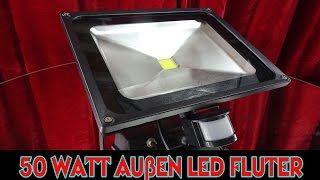 SAILUN 50 WATT AUßENSTRAHLER / FLUTER MIT BEWEGUNGSMELDER