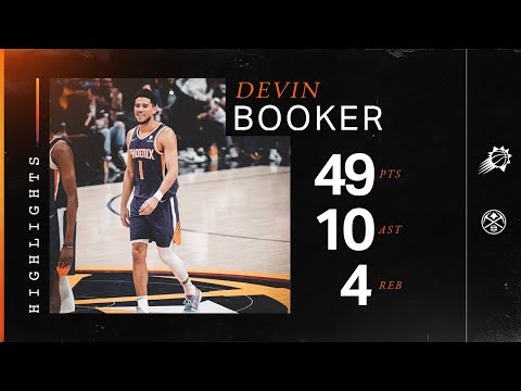 Devin Booker (49 PTS) Hits Season High in Epic Road Win over Denver Nuggets ' Phoenix Suns
