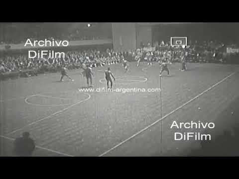 Basketball World Championship - Soviet Union vs Peru 1967 ARCHIVE FOOTAGE