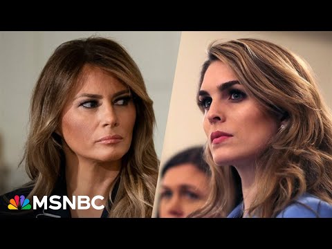 See Melania Trump’s former press secretary react to Hope Hicks’ bombshell testimony