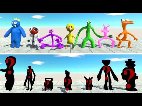 Creepy Monster Battle | Rainbow Friends VS Random Team - ARBS