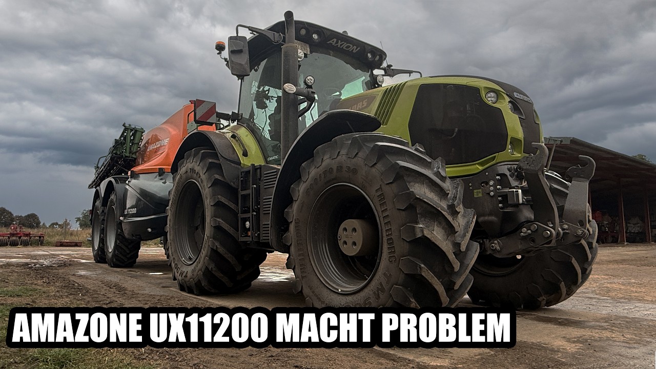 Die Amazone UX11200 braucht Hilfe...