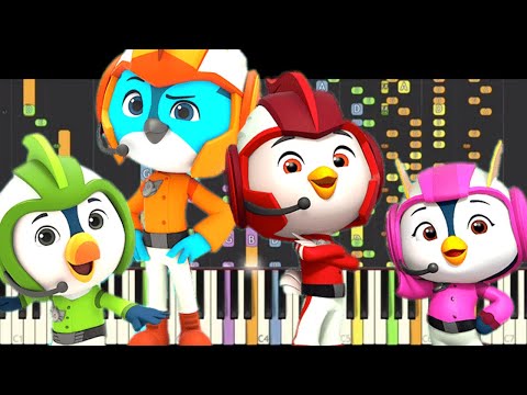 IMPOSSIBLE REMIX - Top Wing Theme Song - Piano Cover