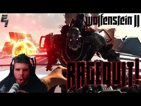 ÜBERMACHT! RAGEQUIT! - Wolfenstein 2: The New Colossus #24 (Gameplay deutsch german)