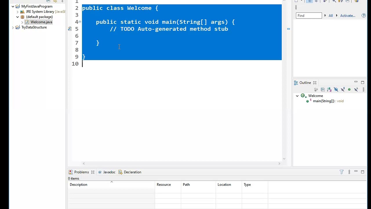 How to use Eclipse to Develop your Java Programs
