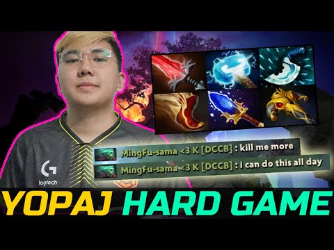 YOPAJ TRY HARD CARRY WHOLE TEAM - HARD GAME USING WINDRANGER DOTA 2