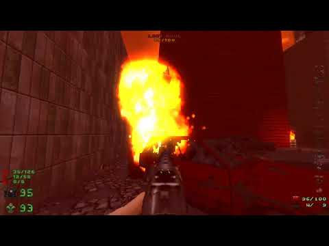 Doom 2: Hell on Earth - 13 - Downtown (BDv21, UV, 100%, 4K, 60 FPS)