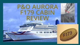 P&O AURORA CABIN F179 REVIEW ⚓🚢😲😄
