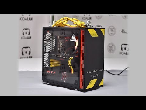 Portable Worker - Custom Gaming PC 2018  - case mod Video