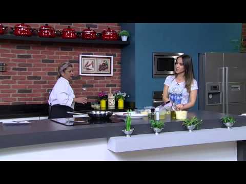 Receita Bom Sabor - 10/08/2015 – Fusillli sem glúten com molho de palmito – Vivi Góes