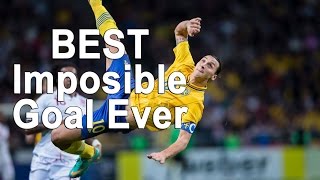 Best impossible goals ever || Impossible Goals Football History || Top 10 Impossible Angle Goals