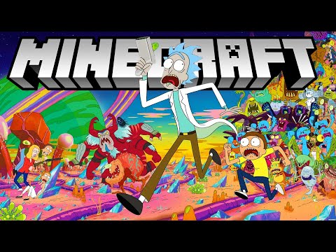Minecraft: RICK AND MORTY - MORPH HIDE AND SEEK ‹ 3MINO ›