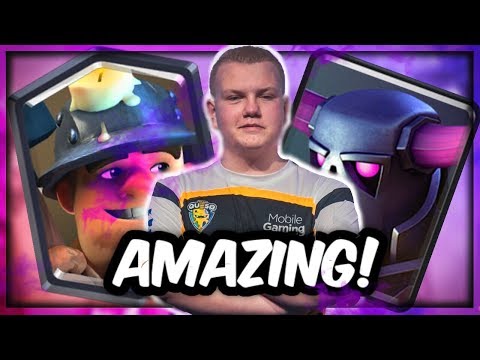 SUPER SOLID! Pekka Miner Control Deck for Grand Challenges/Tournaments! - Clash Royale