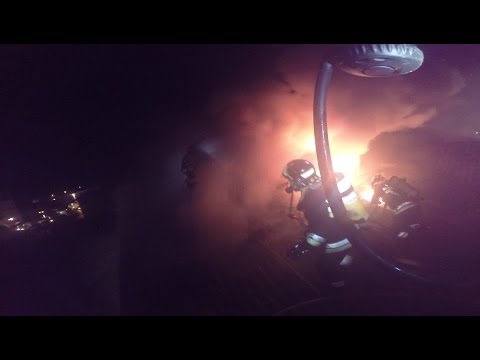 Italienische feuerwehr imagefilm - Feueuwehreinsatz + einsatzfahrt GoPro