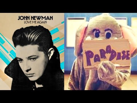 "Love Me Again Paradise" - John Newman vs Coldplay (mashup visualiser)