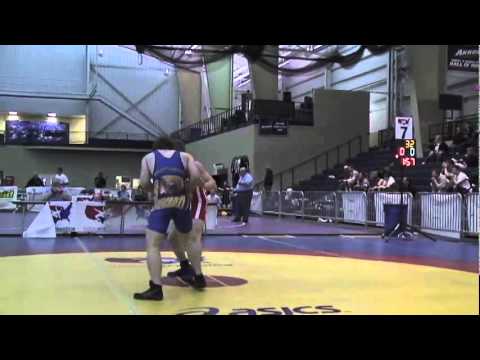 University Greco Quarterfinal 74kg - Aaron Briggs vs. Billy Goldsberry