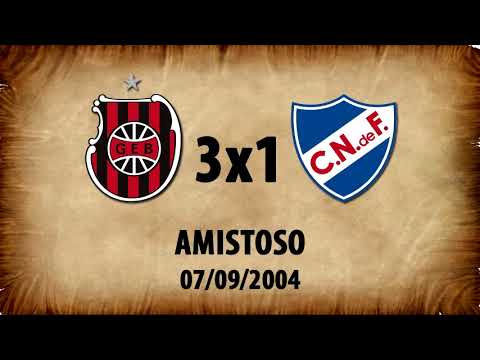 G.E.Brasil 3x1 Nacional-URU - Amistoso 2004