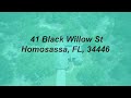 Home For Sale 41 Black Willow St Homosassa FL 34446